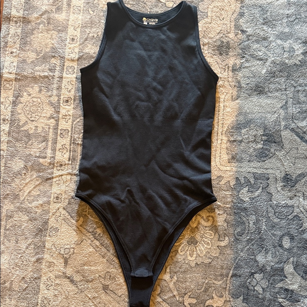 Elegant Black Bodysuit by Gaze